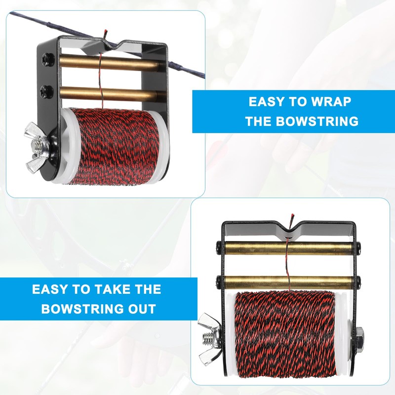 PATIKIL Archery Bow String Serving Thread Jig 131 Yard/120M, 0.02"