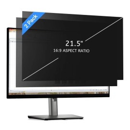 Universal for 21.5" Monitors 21.5” Privacy Screen Filter 2-Pack Anti Glare Blue Light for 16:9 Monitor Shield