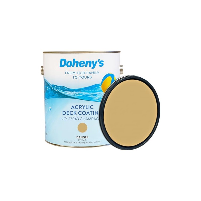 Doheny's Deck Coating | Champagne Pool & Patio Surface Paint