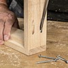 Trend Pocket Hole Screws for Hardwoods, 25mm Long, Pack of