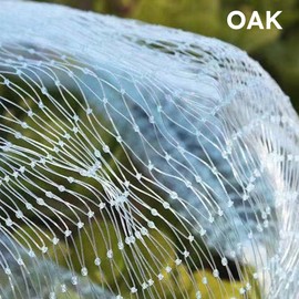 OAK Cat Net for Balcony and Window, Cat Protection Net with High-Strength Nylon, Balcony Net for Cats, Cat Net No Drilling, Cat Net for Balcony (10 x 3 m/Transparent, 10 x 3 m/Transparent)