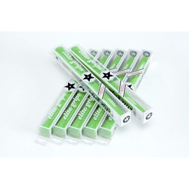 elitegrips TD50C SOFT 7 Pack Golf Grips, Signal Green, No Backline