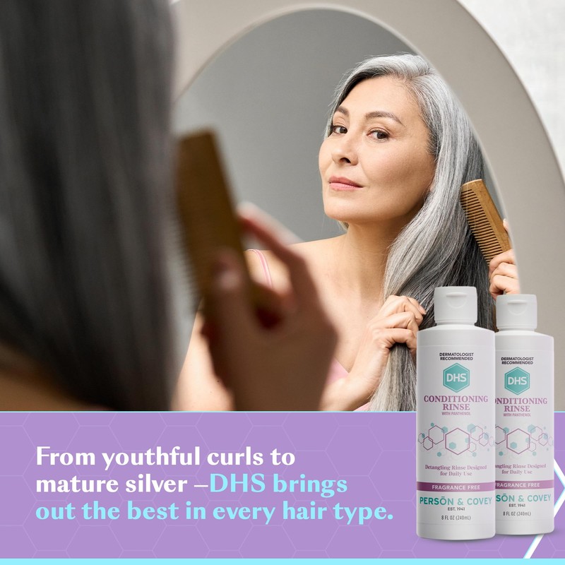 DHS Conditioning Rinse Moisturizing Conditioner – Hydrating and Detangling for