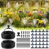 Meonum 65FT Garden Watering System, Quick Connector Drip Irrigation Kit,