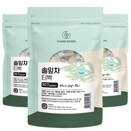 Pine needle tea tea bags 2g, 50 pieces, 3 pieces / 솔잎차 티백 2g, 50개입, 3개