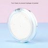 Refillable loose powder box to prevent leakage of travel powder