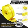 CarBole Trailer Winch Strap with Hook 2" x 20' Breaking