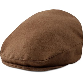 A&J DESIGN Newsboy Hats for Boys Infant Flat Scally Irish Thanksgiving Tan Cap Brown 3-6 Months