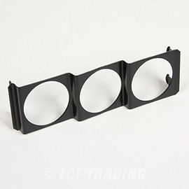 MTQ 52mm Universal Triple Gauge Single Din Radio Face Pod