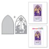 Spellbinders Christmas Morn Nativity Etched Dies