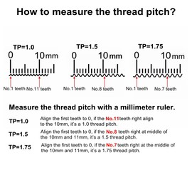 Bike Trailer Hitch Thru Axle Adapter 12mm Thru Axle with 1.0/1.5/1.75 Thread Pitch Shaft Length 167~185mm (M12-1.0-174mm)