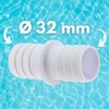 Amapool Hose Nozzle Set I 2 x 32 mm Hose