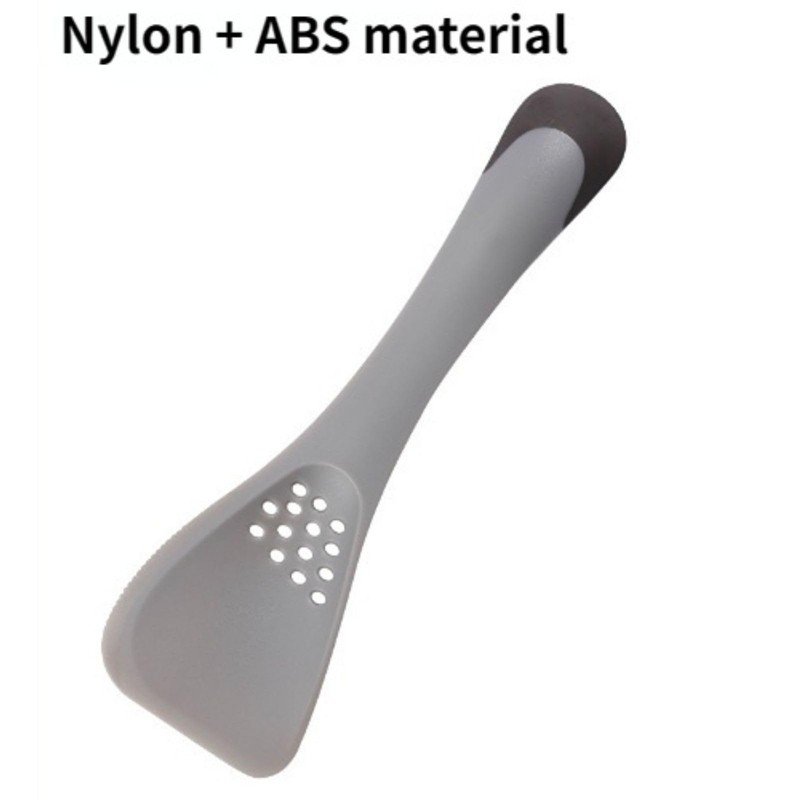 Uni-tool 5-in-1 Silicone Kitchen Utensil, Slotted Spoon, Turner, Cutting Tool,