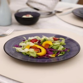 September Hot Selling Hand Painted Ceramic Tableware Set Suitable for Both Home and Restaurant Use Dinnerware Setscolor: purplr