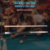 Pool Sticks 147cm / 57.9in Maple Fancy Nine-Ball Cue Double-Section Billiard