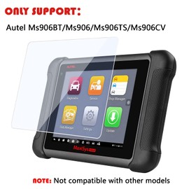 JMREOIMS Compatible for Autel MaxiSys MS906BT/MS906/MS906TS/MS906s Tempered Glass Screen Protector, for Autel MS906CV Screen Protector, Tempered Glass Film for MaxiCOM Mk906BT