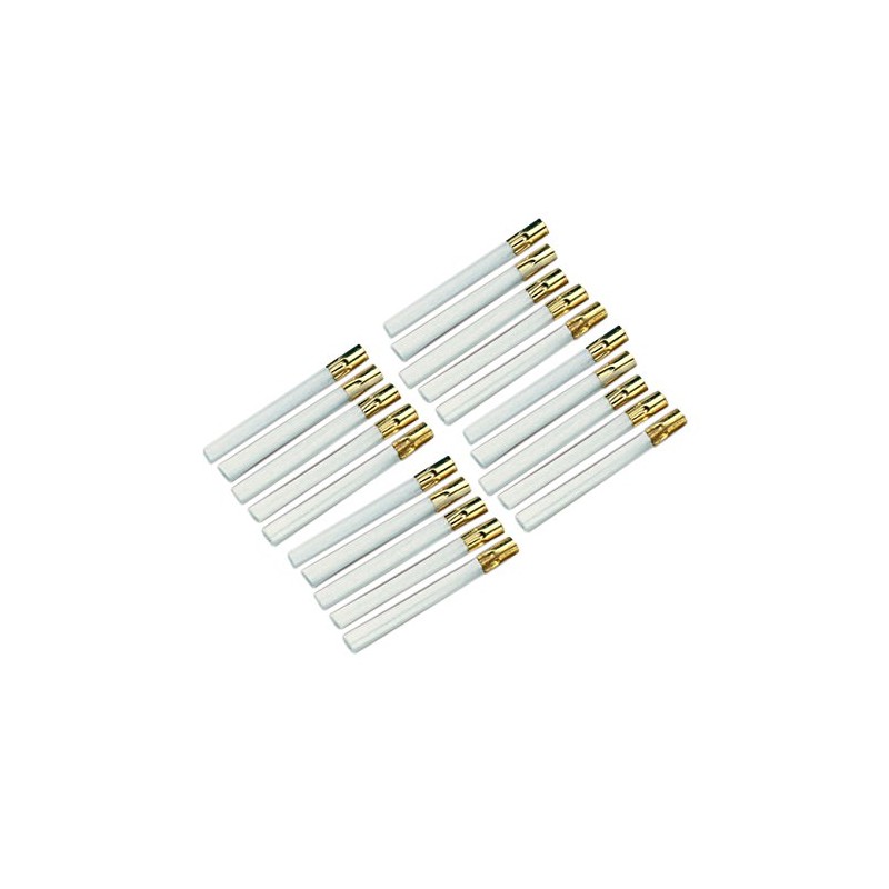 Läufer 10200 Ersatzfasereinsätze für Läufer Glasfaserradierstift, 20 Ersatzpinsel für Glasradierer