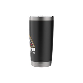 I Trade Crypto - My Cardiologist Hates Me - Chart Heartbeat Stainless Steel Insulated Tumbler