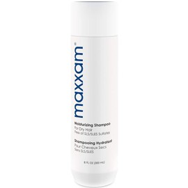Maxxam Moisturizing Shampoo for Color Treated Hair, Gentle Sulfate Free Shampoo with Aloe for Most Hair Types Like Dry or Thin, 8 Fl Oz