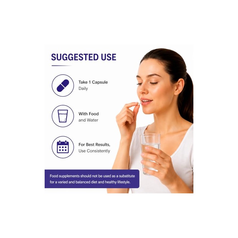 Collagen Supplements for Women & Men with Hyaluronic Acid, Biotin,
