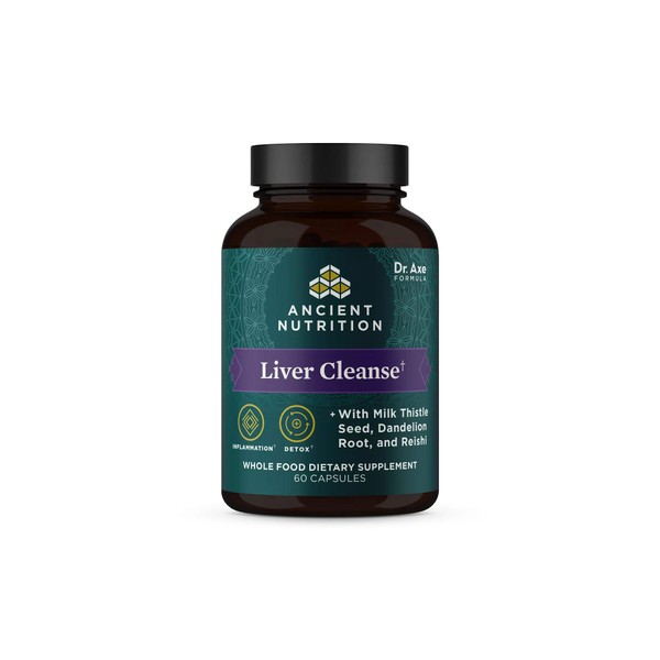 Ancient Nutrition Ancient Nutrition Liver Detox Supplement, Ancient Herbals Liver