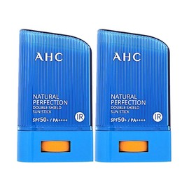 AHC 1+1 AHC Natural Perfection Double Shield Sun Stick 22g Blue+Blue / 1+1 AHC 내추럴 퍼펙션 더블 쉴드 선스틱22g 파랑+파랑