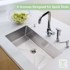 Homfan 30 Inch Kitchen Sink for Single Bowl,Undermount Kitchen Sink