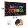 Welcome Back to School Backdrop Banner Decorations First Day of