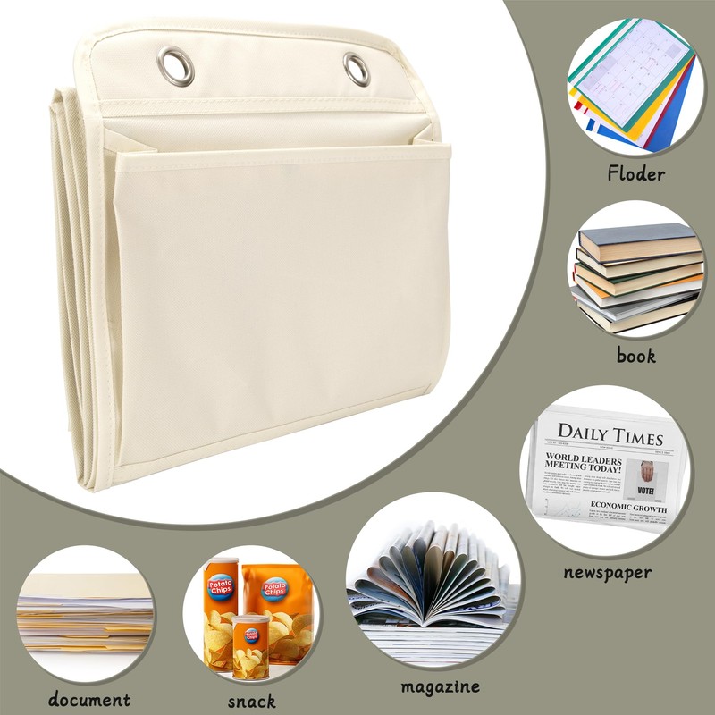Niboken Over the Door Hanging Organiser Wall Mount Organiser Magazines