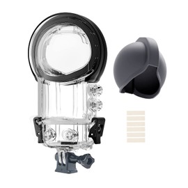 Fotoleey Dive Case for Insta360 X3 - Waterproof Housing with Lens Cap & Anti-Fog Inserts for Underwater Photography