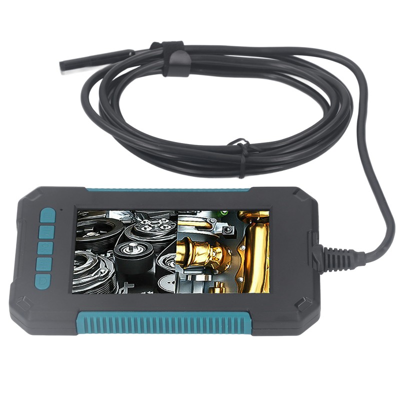 4.3in Industrial Endoscope Dual Lens 1080P 8mm Handheld Inspection Camera
