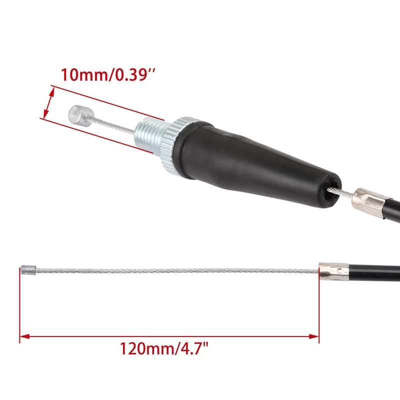 WOOSTAR 37.8" Throttle Cable Replacement for Apollo RFZ 125cc 50cc