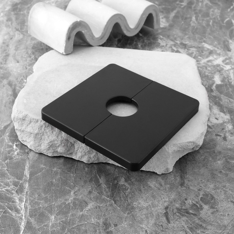 OTOTEC 4PCS Wall Split Flange Aperture 22mm ABS 85.5mm Self-Adhesive