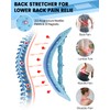Yetulike Back Stretcher Lumbar Backs Cracker with Magnet Backs Massager