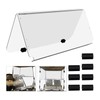 KUAFU Clear Windshield Compatible with 1982-2000.5 Club Car DS Golf