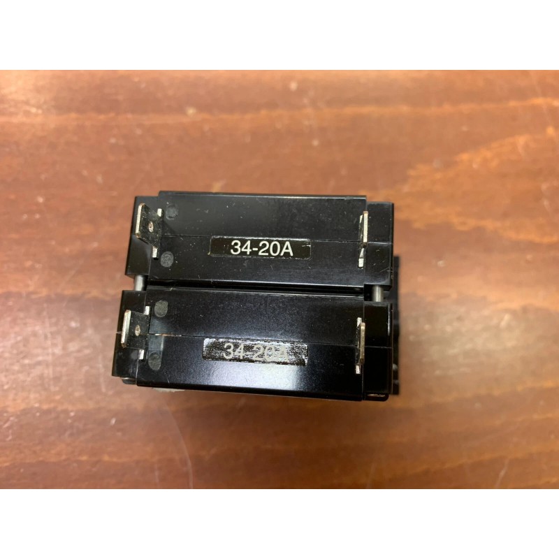 Carling Technologies Circuit Breaker 80V 20A 277V BA2-B0-34-620-