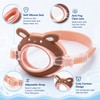 Animal-Shaped Swim Goggles for Kids – Anti-Fog Wide-View Swimming Goggles