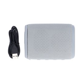 Bluetooth5.0 Speaker IPX7 Waterproof 1000mAh Rechargeable Stereo Sound Speaker Portable Wireless Speaker for Travel Hiking Office Grey