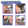 Tire Valve Stem Core Quickly Replacement Tool Kit, Quick Change