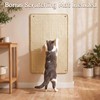 Couch Cat Corner Scratcher with Interactive Ball Toys for Cat,