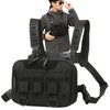 Chest Pack For Men,Oxford Cloth Portable Running Chest Bag 20L
