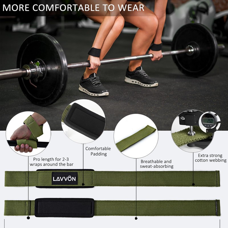 Squat Pad Set - Foam Barbell Pad for Squats Cushion,