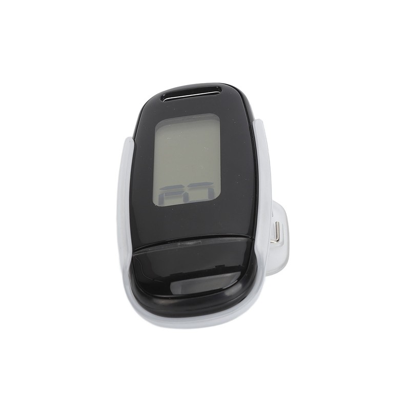 Step Counter Large LCD Screen USB Rechargeable Accurate Portable Lightweight