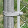 Galvanized Steel Chain Link Tension Band, Durable Steel Chain Link
