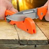 AccuSharp Explorer Outdoor Survival Tool with Built-in Knife & Sharpener,