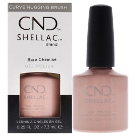 CND Shellac Gel Polish Bare Chemise 0.25oz