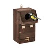 Relaxdays Nesting Box for Great Tit & Garden Redstart with