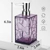 Hand Soap Dispenser, Clear Acrylic Plastic Liquid Pump Bottles Refillable