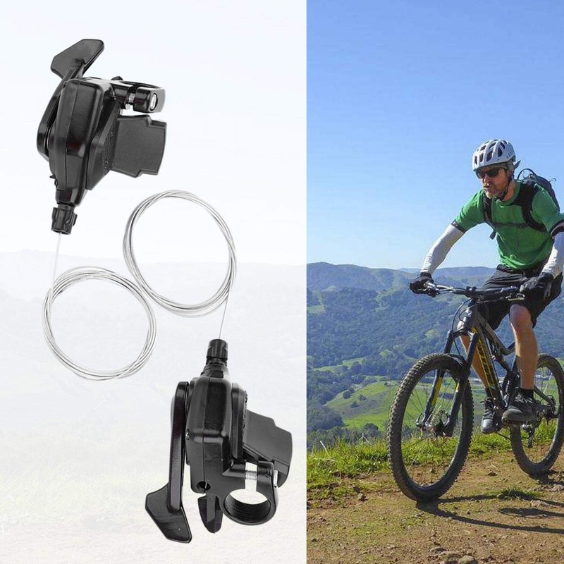 VBESTLIFE Bike Shifters Set, 3x9 Speed Bicycle Gear Shift Derailleur