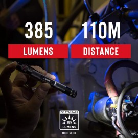 Coast HP3R 385 Lumen Rechargeable LED Penlight with Twist Focus 20818